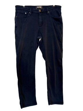 DU/ER N2X Relaxed Tapered Navy Cotton Blend Comfort Stretch Pants 36x30